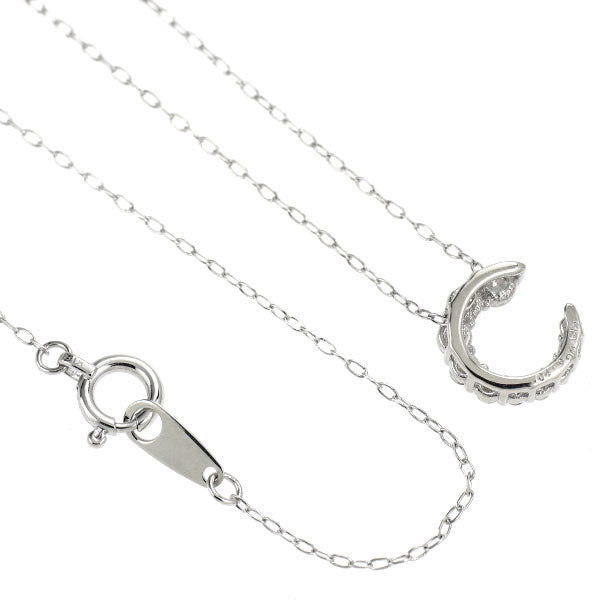 K18WG ダイヤモンド ペンダントネックレス 0.20ct