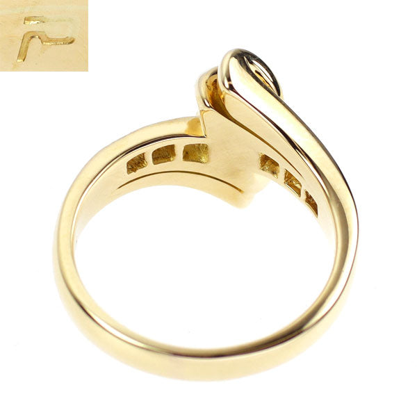 ポーラ K18YG ダイヤモンド リング 0.24ct