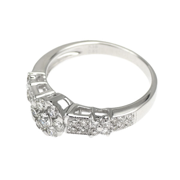 K18WG ダイヤモンド リング 0.81ct