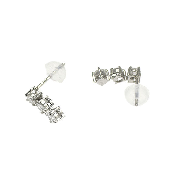 Pt900 ダイヤモンド ピアス 0.50ct