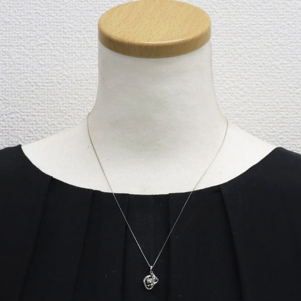Pt900/ Pt850 ダイヤモンド ペンダントネックレス 0.20ct