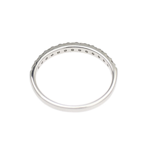 Pt900 ダイヤモンド ピンキー リング 0.17ct ハーフエタニティ