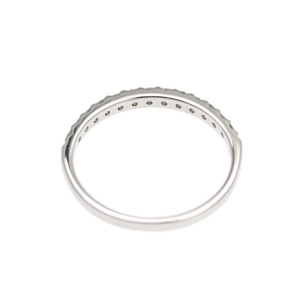 Pt900 ダイヤモンド ピンキー リング 0.17ct ハーフエタニティ