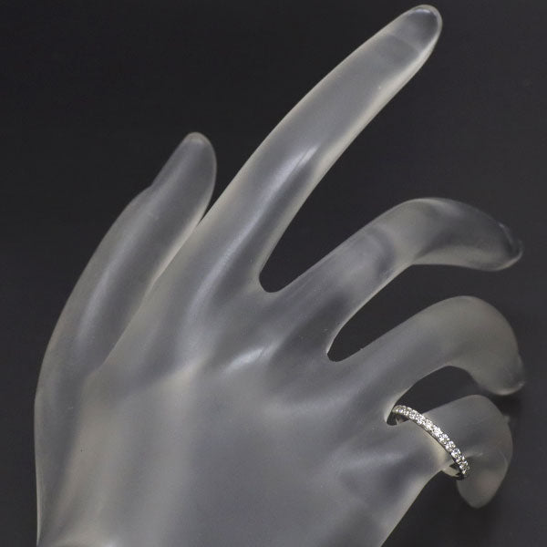 Pt900 ダイヤモンド ピンキー リング 0.17ct ハーフエタニティ