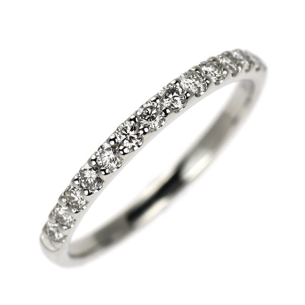 Pt900 ダイヤモンド ピンキー リング 0.17ct ハーフエタニティ