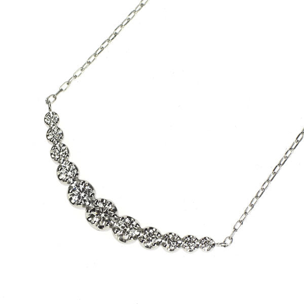 Pt900/ Pt850 ダイヤモンド ペンダントネックレス 0.50ct