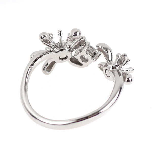 Pt900 ダイヤモンド リング 0.223ct D VVS2 3EXHC D0.09ct フラワー