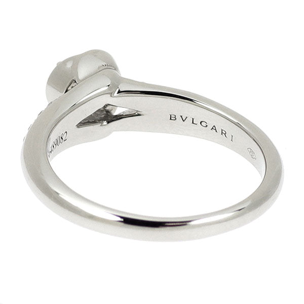 ブルガリ Pt950 ダイヤモンド リング 0.20ct D VVS1 VG インコントロダモーレ