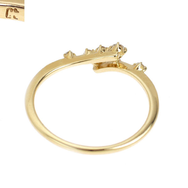 チャーミー K18YG ダイヤモンド リング 0.10ct