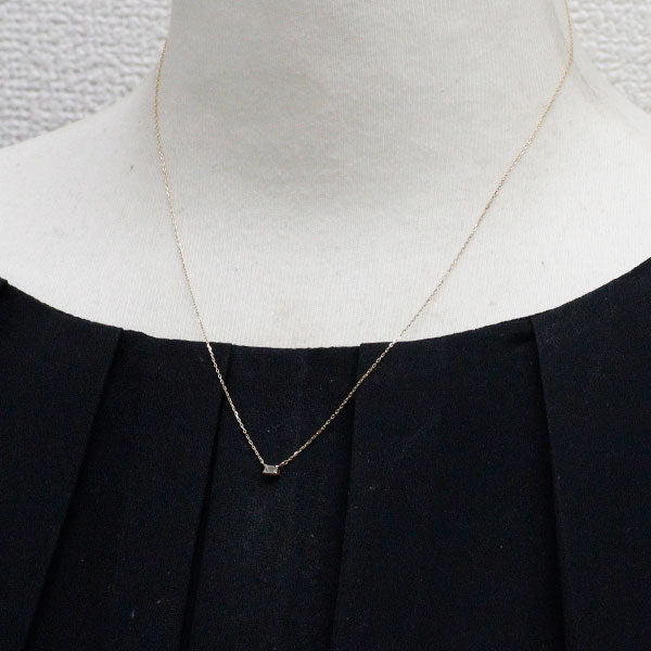 セイレーンアズーロ K10YG ダイヤモンド ペンダントネックレス 0.04ct