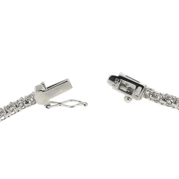 Pt850 ダイヤモンド テニスブレスレット 2.02ct