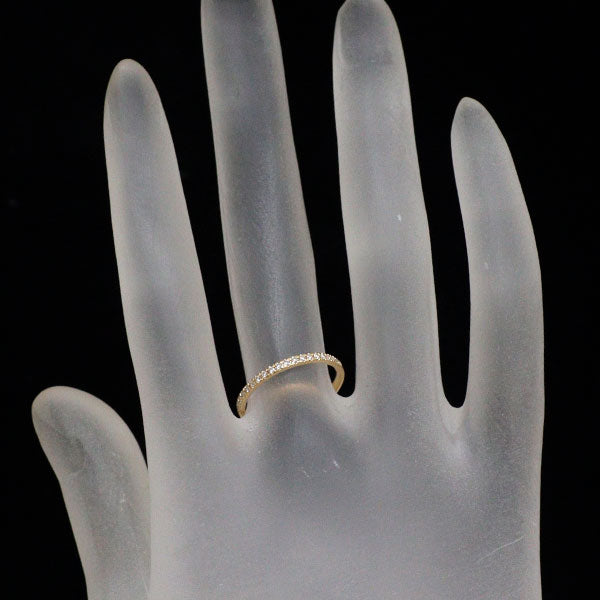 オレフィーチェ K18YG ダイヤモンド リング 0.10ct ハーフエタニティ