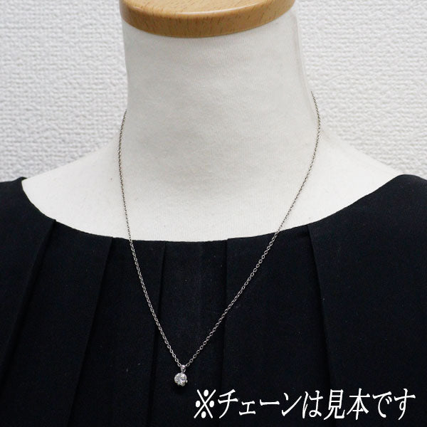 新品 Pt900 ダイヤモンド ペンダントトップ 0.679ct E SI2 VG 【エスコレ】