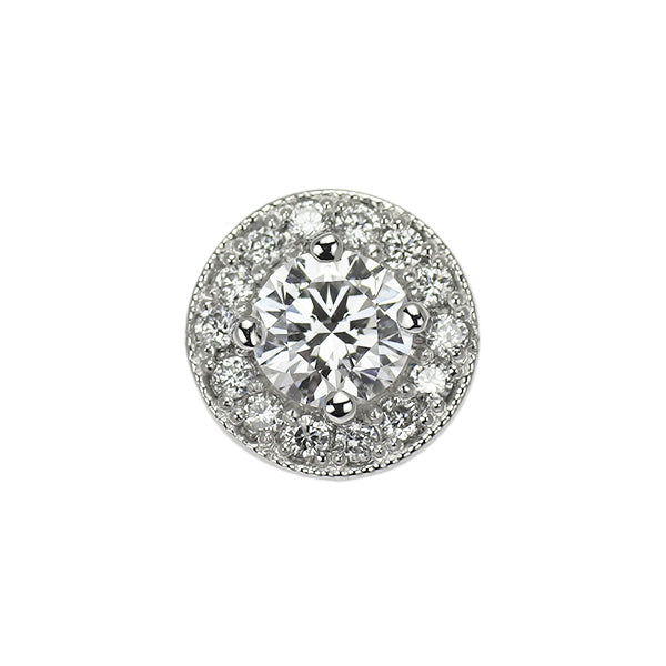 新品 Pt950 最高級 ダイヤモンド ペンダントトップ 0.324ct D IF 3EXHC D0.10ct 【エスコレ】