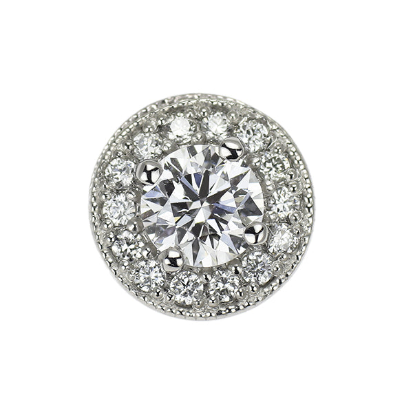 新品 Pt950 最高級 ダイヤモンド ペンダントトップ 0.320ct D IF 3EXHC D0.10ct 【エスコレ】