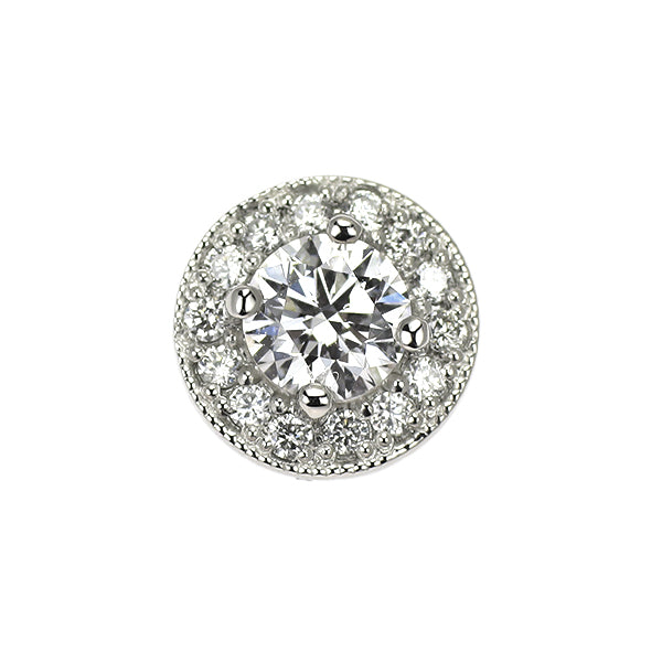 新品 Pt950 最高級 ダイヤモンド ペンダントトップ 0.323ct D IF 3EXHC D0.10ct 【エスコレ】