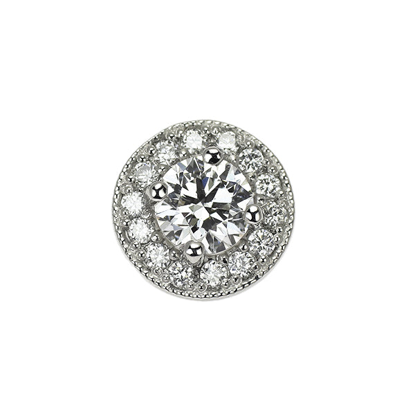 新品 Pt950 最高級 ダイヤモンド ペンダントトップ 0.319ct D IF 3EXHC D0.10ct 【エスコレ】