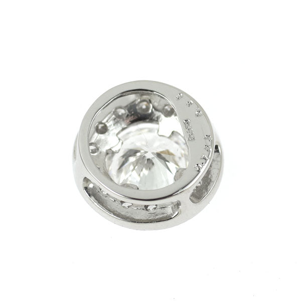 新品 Pt950 ダイヤモンド ペンダントトップ 0.743ct E SI2 G D0.23ct 【エスコレ】