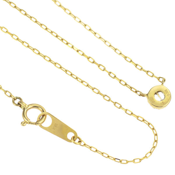 ベルシオラ K18YG ダイヤモンド ペンダントネックレス 0.06ct