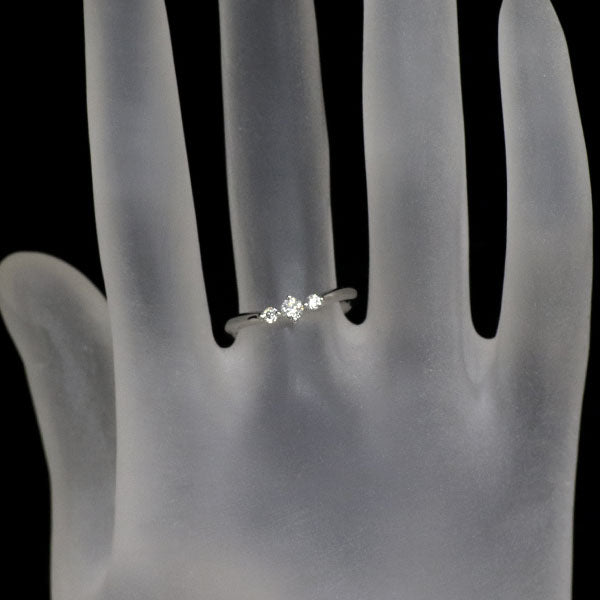 スタージュエリー Pt950 ダイヤモンド リング 0.15ct