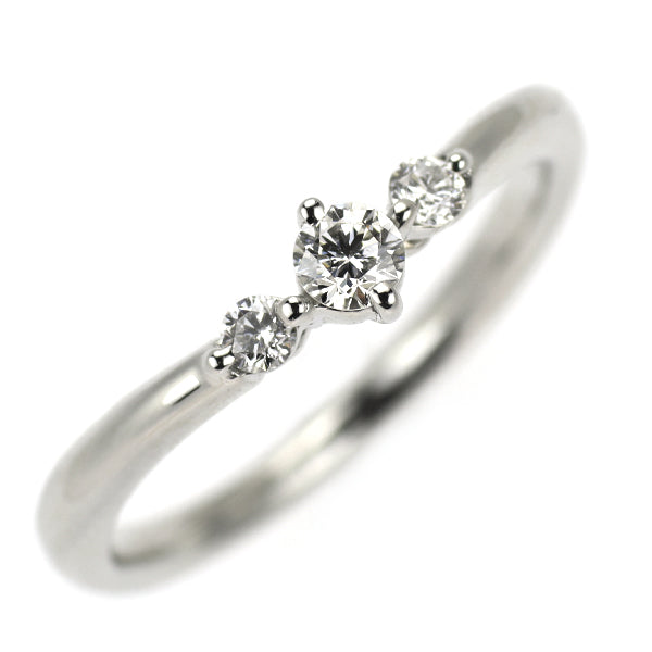 スタージュエリー Pt950 ダイヤモンド リング 0.15ct