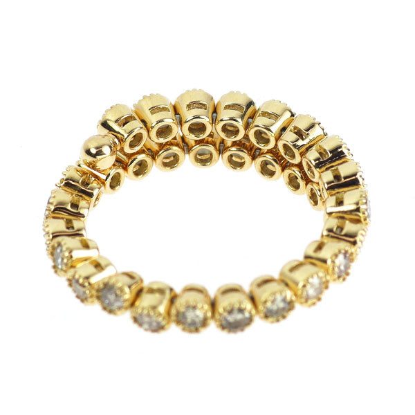 K18YG ダイヤモンド リング 1.00ct 形状記憶