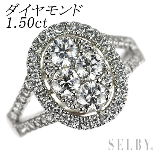 Pt900 ダイヤモンド リング 1.50ct — セルビーオンラインストア