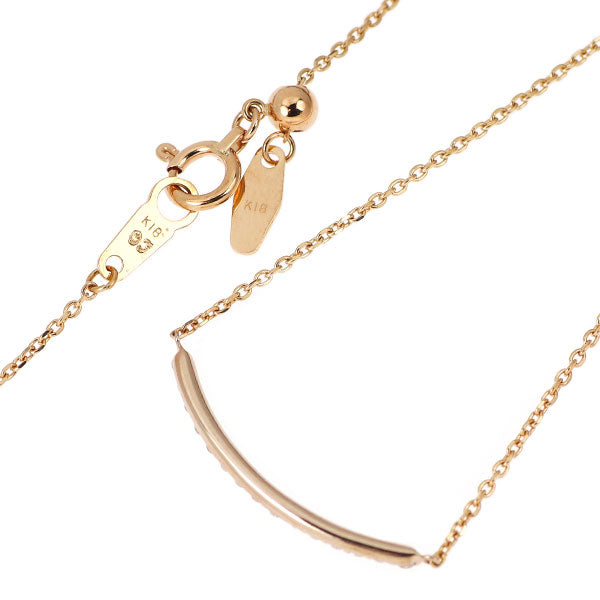 オレフィーチェ K18PG ダイヤモンド ペンダントネックレス 0.15ct ポルテ