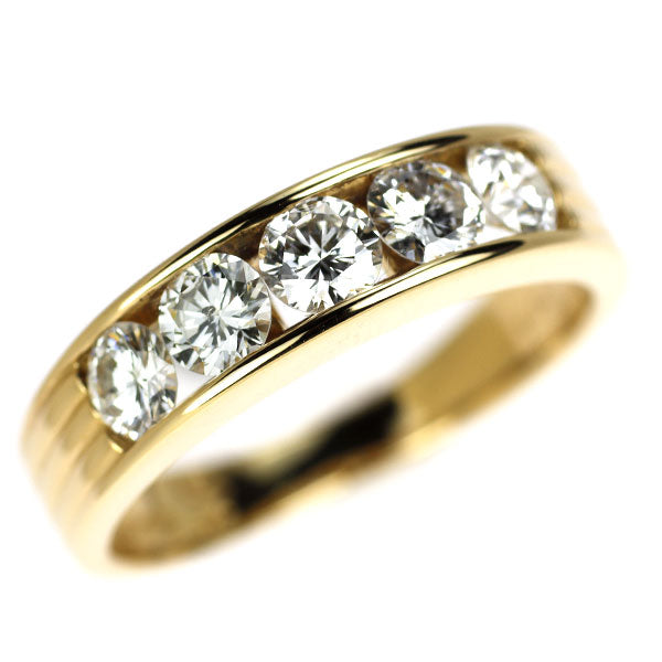 セイコー K18YG ダイヤモンド リング 1.00ct