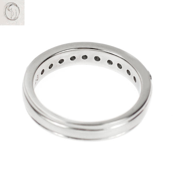 ダイヤモンドシライシ Pt900 ダイヤモンド リング 0.396ct ハーフエタニティ
