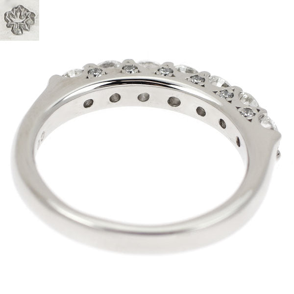 カナディアンダイヤ Pt950 ダイヤモンド リング 1.00ct 一文字