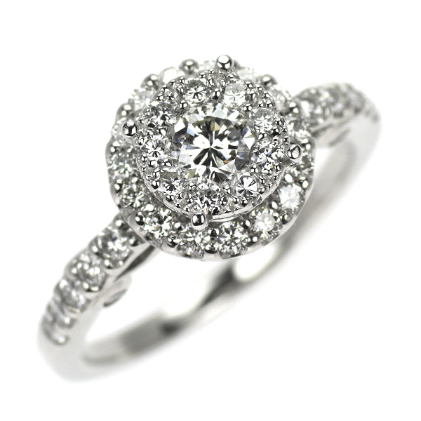 Pt900 ダイヤモンド リング 0.90ct