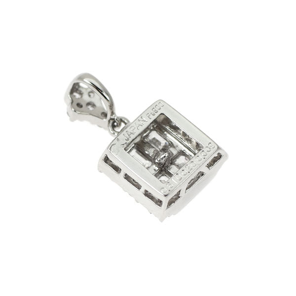 K-dion Pt900 天然ピンクダイヤモンド ペンダントトップ 0.009ct D0.81ct
