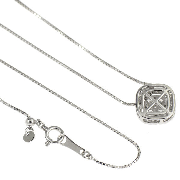 K18WG ダイヤモンド ペンダントネックレス 0.50ct