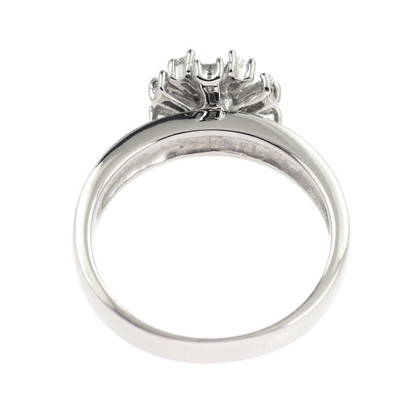 K18WG ダイヤモンド リング 0.41ct