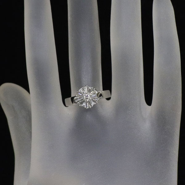 K18WG ダイヤモンド リング 0.41ct