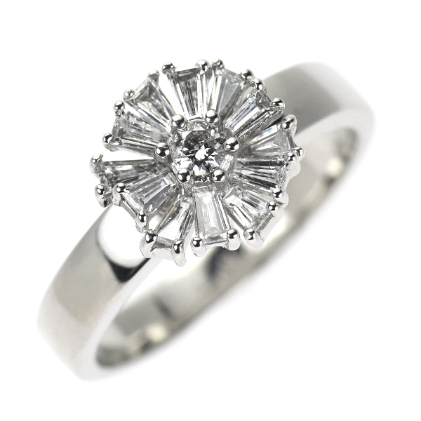 K18WG ダイヤモンド リング 0.41ct