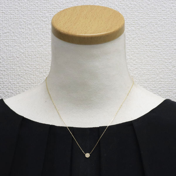 アガット/agete K18YG ダイヤモンド ペンダントネックレス 0.04ct