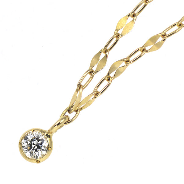 K18YG ダイヤモンド ペンダントネックレス 0.03ct