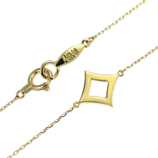 アーカー/ahkah K18YG ダイヤモンド ブレスレット 0.08ct — セルビー