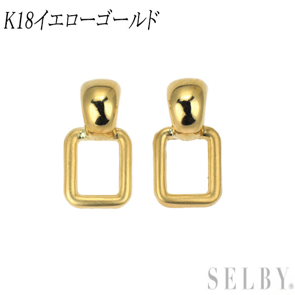 新品 K18YG ピアス 【エスコレ】