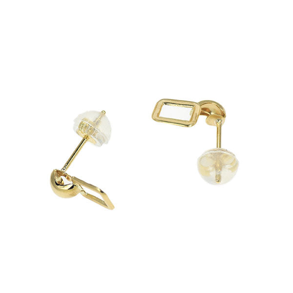 新品 K18YG ピアス 【エスコレ】