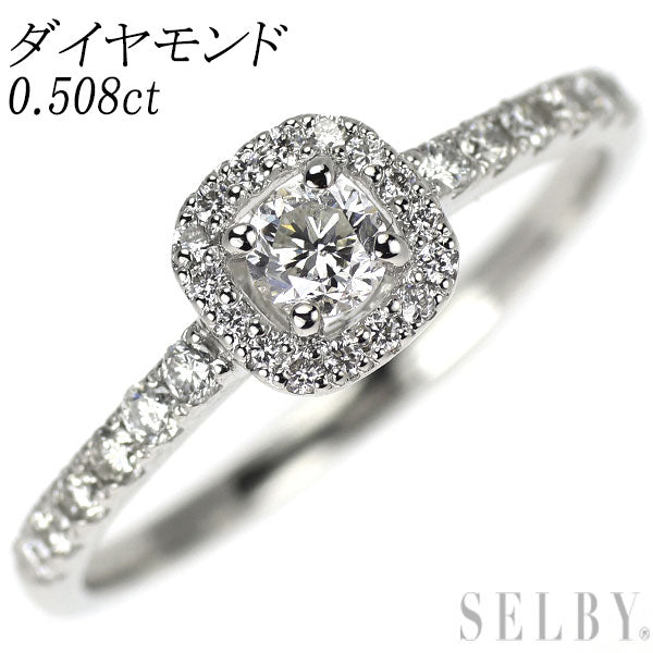 Pt900 ダイヤモンド リング 0.508ct