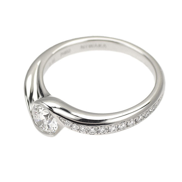 俄 Pt950 ダイヤモンド リング 0.44ct F VVS1 3EX 暁