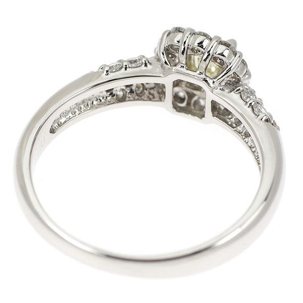 Pt900 ダイヤモンド リング 0.30ct D0.43ct