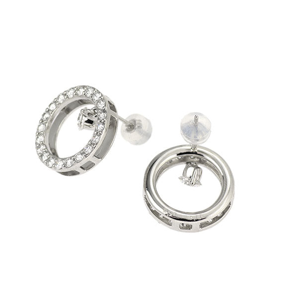 Pt900 ダイヤモンド ピアス 0.63ct D1.14ct