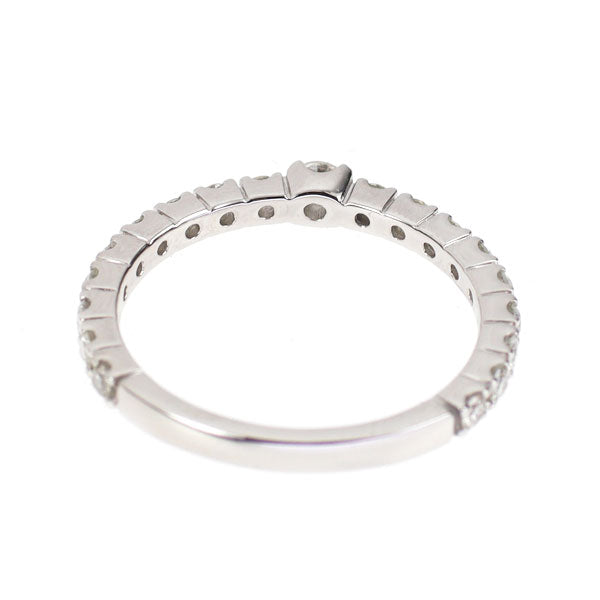 Pt950 ダイヤモンド リング 0.39ct セミエタニティ