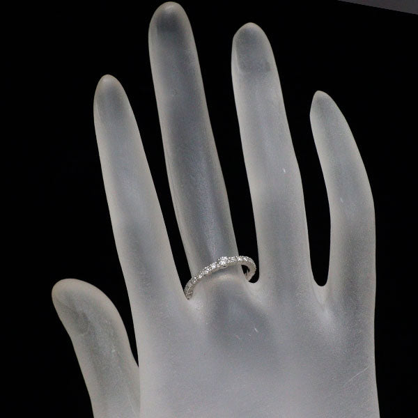 Pt950 ダイヤモンド リング 0.39ct セミエタニティ