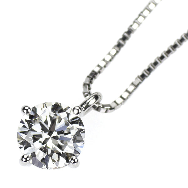 Pt900/ Pt850 ダイヤモンド ペンダントネックレス 0.40ct D VS1 VG