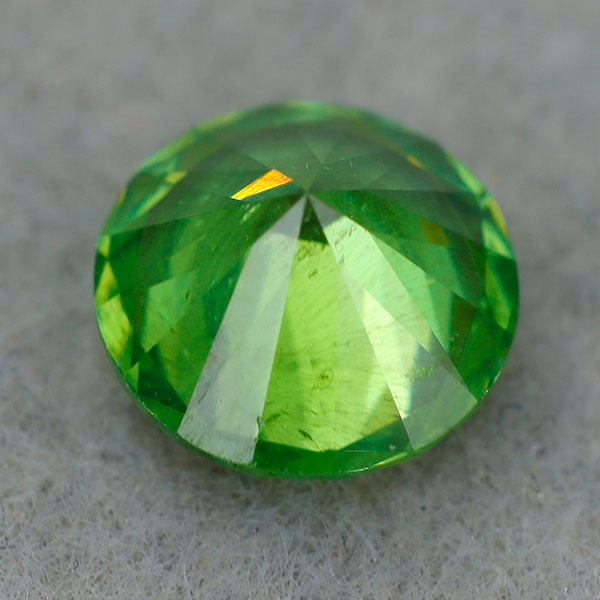 新品 GIA産地鑑別付 ロシア産デマントイド ガーネット ルース 1.17ct ホーステール 希少石 レアストーン【エスコレ】